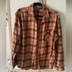 Flannel button up shirt